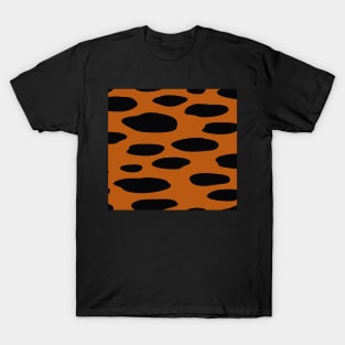 Orange tiger texture T-Shirt